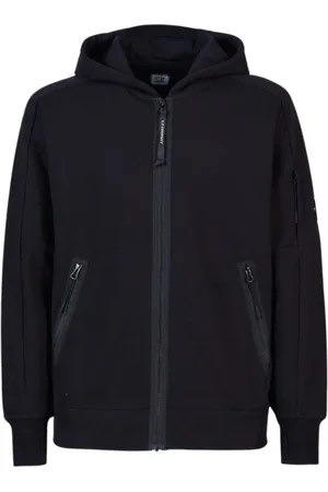C.P. Company Heren, Sweatshirts & Hoodies, Zwart, Maat: XS Katoen