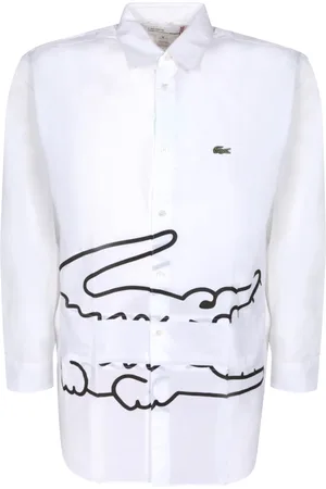 Comme des Garçons Heren, Overhemden, Wit, Maat: M Katoen