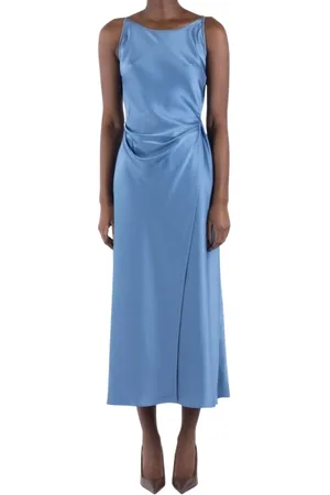 Acne Studios Dames, Jurken, Blauw, Maat: XS Poliester