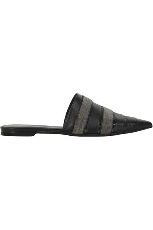 Fabiana Filippi Dames, Schoenen, Zwart, Maat: 38 EU Leer