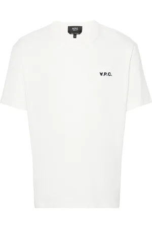 A.P.C. Heren, Tops, Wit, Maat: S Katoen