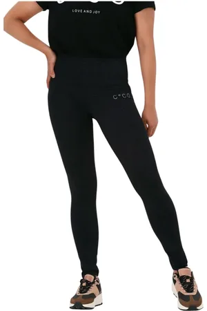Co`Couture Dames, Broeken, Zwart, Maat: XS Poliester