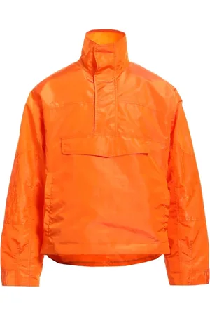 Dior Heren, Jassen, Oranje, Maat: L Poliester