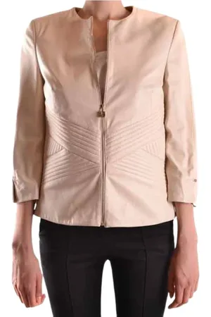Elisabetta Franchi Dames, Jassen, , Maat: XL Leer