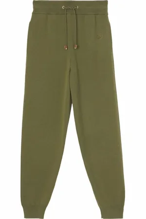 Burberry Dames, Broeken, Groen, Maat: XS Kasjmier