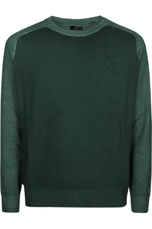 Etro Heren, Truien, Groen, Maat: S Wol