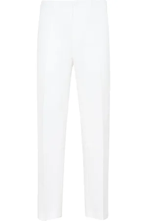 Dior Heren, Broeken, Wit, Maat: XL Katoen