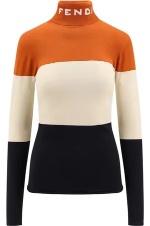 Fendi Dames, Truien, Veelkleurig, Maat: XS Viscose