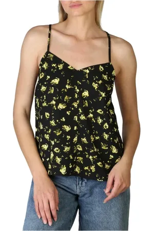 Calvin Klein Dames, Tops, Zwart, Maat: XS Poliester