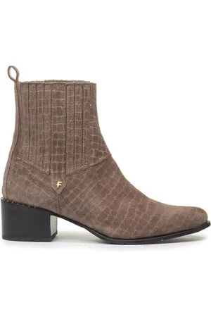 Floris van Bommel Dames, Schoenen, Bruin, Maat: 38 EU Leer