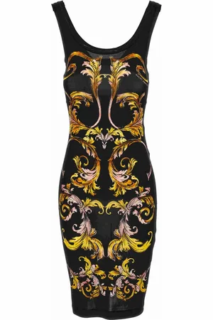 VERSACE Dames, Jurken, Veelkleurig, Maat: M