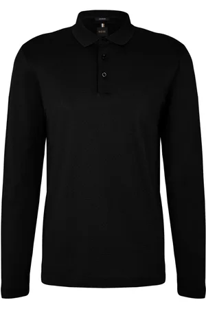 HUGO BOSS Heren, Tops, Zwart, Maat: 2XL Wol