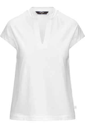 K-Way Dames, Tops, Wit, Maat: S Jersey
