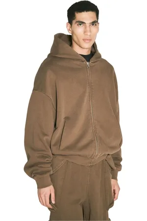 Entire Studios Heren, Sweatshirts & Hoodies, Bruin, Maat: M Fleece