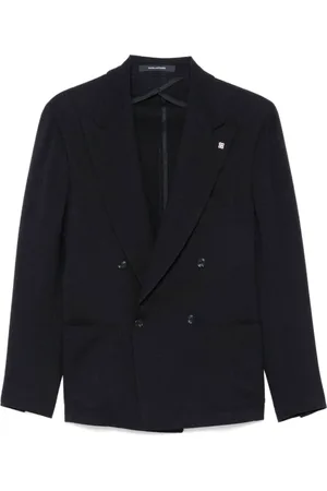 TAGLIATORE Heren, Jassen, Blauw, Maat: 2XL Wol