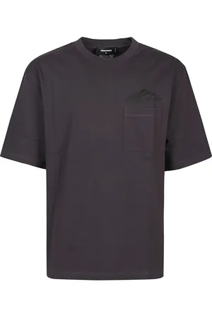 Dsquared2 Heren, Tops, Grijs, Maat: M Katoen