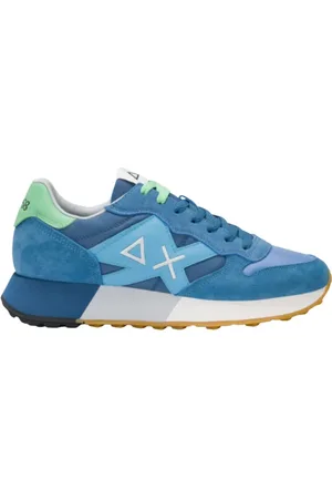 sun68 Heren, Schoenen, Blauw, Maat: 46 EU Leer