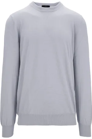 FAY Heren, Truien, Blauw, Maat: XL Katoen