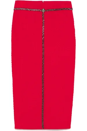 Elisabetta Franchi Dames, Rokken, Rood, Maat: S