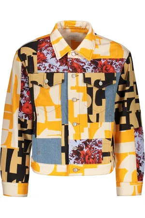 DRIES VAN NOTEN Heren, Jassen, Veelkleurig, Maat: XL Denim
