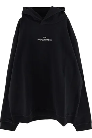Maison Margiela Heren, Sweatshirts & Hoodies, Zwart, Maat: XL Katoen