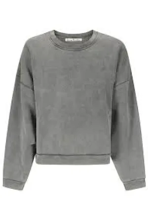 Acne Studios Dames, Sweatshirts & Hoodies, Grijs, Maat: XS Katoen