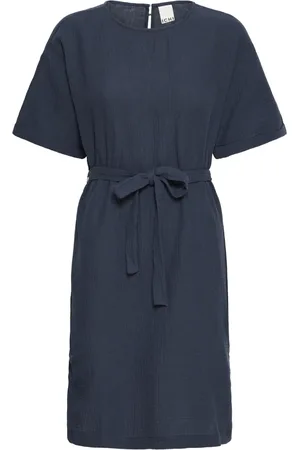 Ichi Dames, Jurken, Blauw, Maat: S