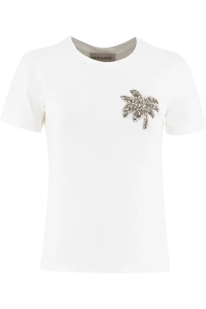 ERMANNO SCERVINO Dames, Tops, Wit, Maat: XS Katoen