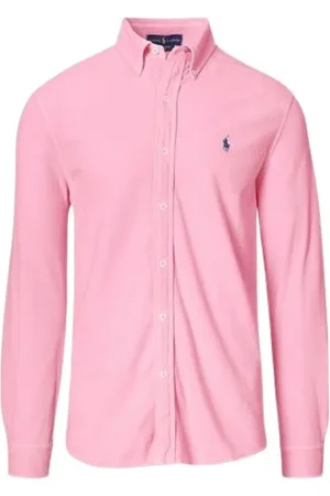 Ralph Lauren Heren, Overhemden, Roze, Maat: 2XL