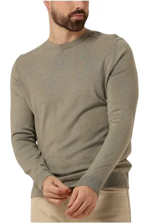 SELECTED Heren, Sweatshirts & Hoodies, Groen, Maat: L Katoen