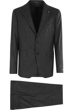 TAGLIATORE Heren, Pakken, Grijs, Maat: 4XL Wol
