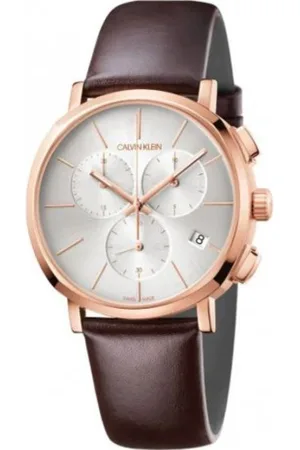 Calvin Klein Dames, Accessoires, Bruin, Maat: ONE Size Leer