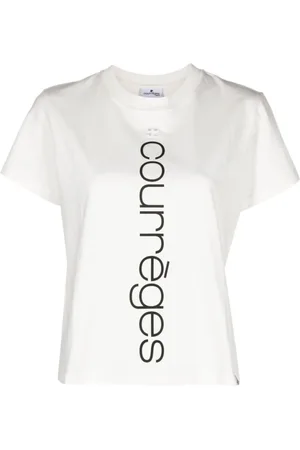 Courrèges Dames, Tops, Wit, Maat: M Jersey