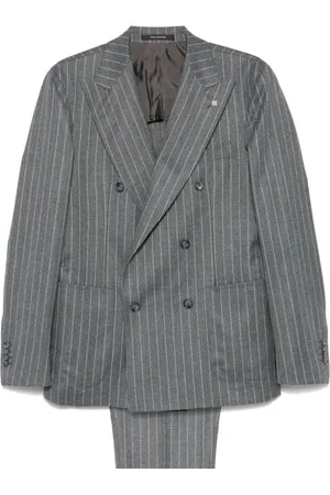 TAGLIATORE Heren, Pakken, Grijs, Maat: XL Wol