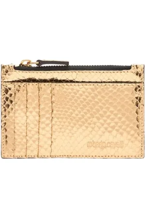 Roberto Cavalli Dames, Accessoires, Geel, Maat: ONE Size Leer