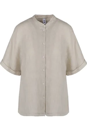 Bomboogie Dames, Blouses & Shirts, , Maat: XL Linnen