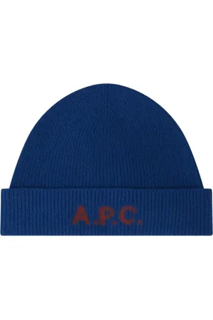 A.P.C. Unisex, Accessoires, Blauw, Maat: ONE Size Wol