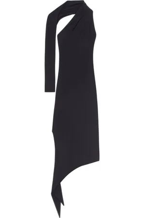 Courrèges Dames, Jurken, Zwart, Maat: L