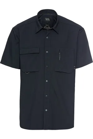 Camel Active Heren, Overhemden, Blauw, Maat: 3XL