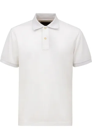 CANALI Heren, Tops, Wit, Maat: L Katoen