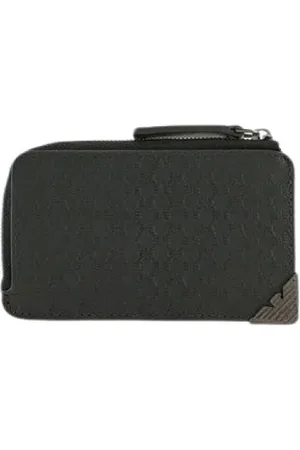 Emporio Armani Heren, Accessoires, Zwart, Maat: ONE Size Leer
