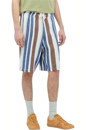 A.P.C. Heren, Korte broeken, Blauw, Maat: S Katoen