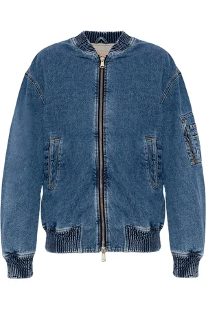 Diesel Heren, Jassen, Blauw, Maat: S Denim
