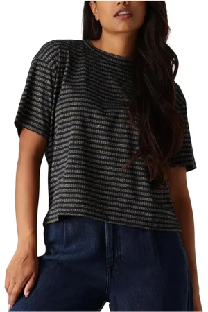 Summum Woman Dames, Tops, Blauw, Maat: XS Viscose