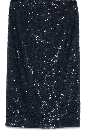 P.A.R.O.S.H. Dames, Rokken, Blauw, Maat: S