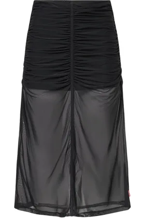 Diesel Dames, Rokken, Zwart, Maat: L