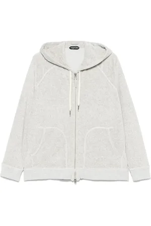 Tom Ford Heren, Sweatshirts & Hoodies, Grijs, Maat: M