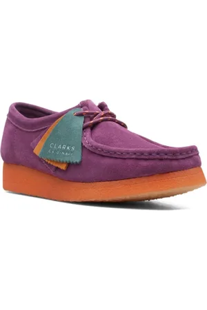 Clarks Dames, Schoenen, Paars, Maat: 37 EU Suède