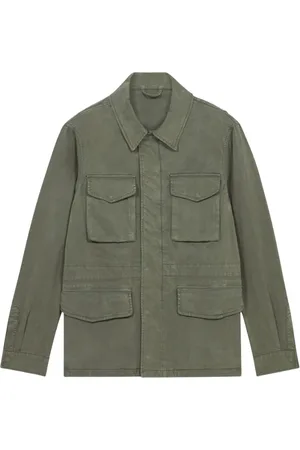 Brooks Brothers Heren, Jassen, Groen, Maat: L Katoen