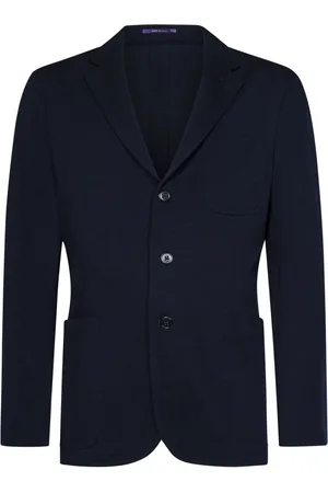 Ralph Lauren Heren, Jassen, Blauw, Maat: XL Wol